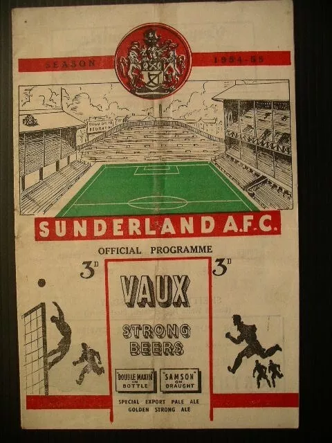 SUNDERLAND  v  Sheffield Wednesday   54/5.