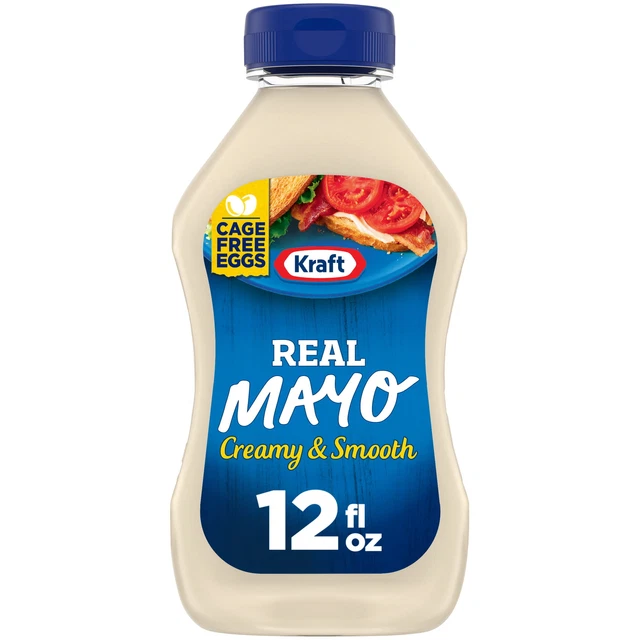 KRAFT Vero Mayo Cremoso & Liscio Maionese 355ml Gratis Mondo Barca Exp 05/2024