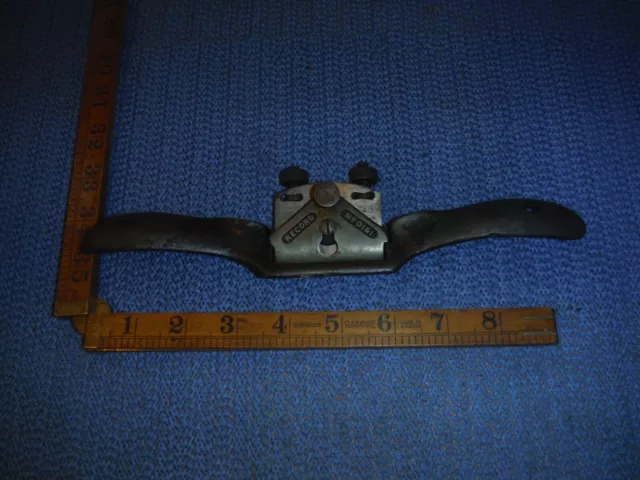 Vintage Record 151 Spokeshave Adjustable Cutter Curved Mouth Joiner Tool