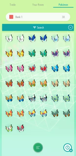 ✨ SHINY LIVING POKEDEX ✨ Pokemon Home Gen 1-7 6IV