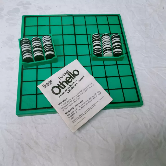 1977 vintage Gabriel OTHELLO board strategy game