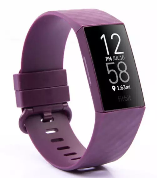 Fitbit Charge 4 Activity Tracker FB417BKBK GPS Heart Rate Black/Purple S&L 2