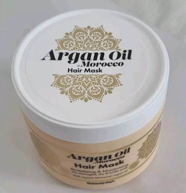 Beauty Dept Arganöl Haarmaske 500 Ml – Revitalisierend Für Geschädigtes, Trockenes Haar
