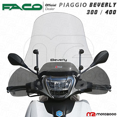 KIT MONTAGGIO PIAGGIO BEVERLY 250 RST 2004-2005 FACO PARABREZZA ALTO PARAVENTO FACO 