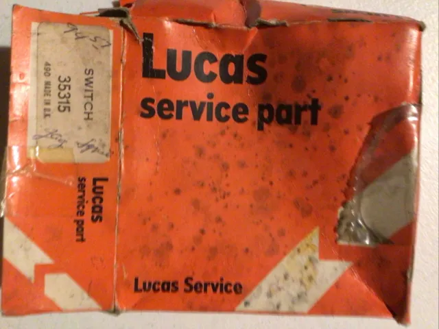 Lucas Switch 35315 NOS