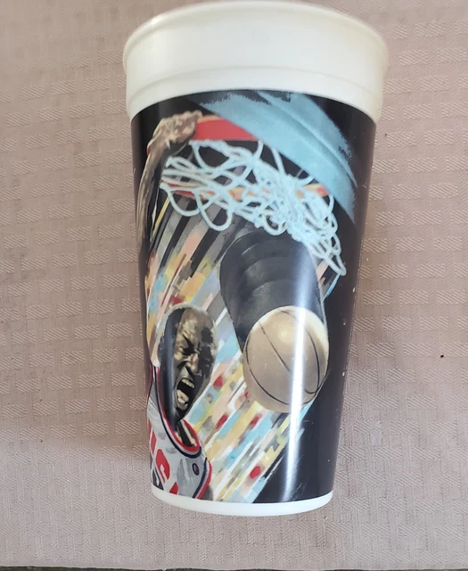 VINTAGE MCDONALD'S MICHAEL Jordan Team, Usa Olympics Plastic Cup 5 3.