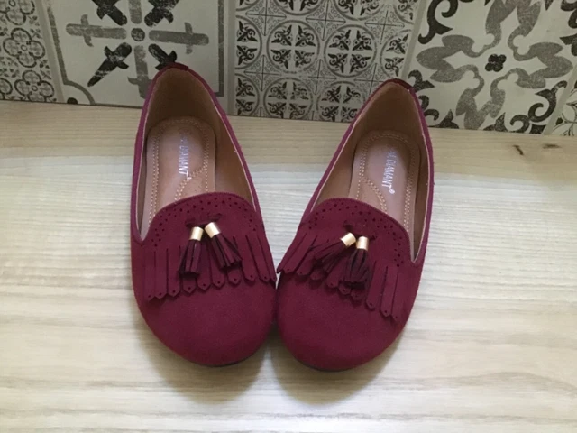 Mocassin sales rouge femme