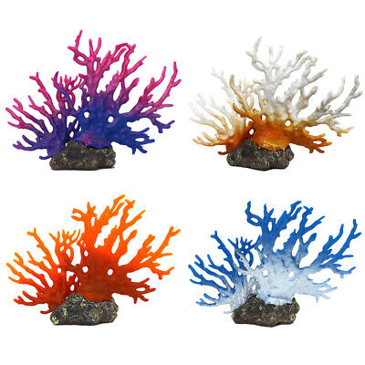 Artificial Resin Simulated Coral Reef Aquarium Fish Tank Landscape Decorations