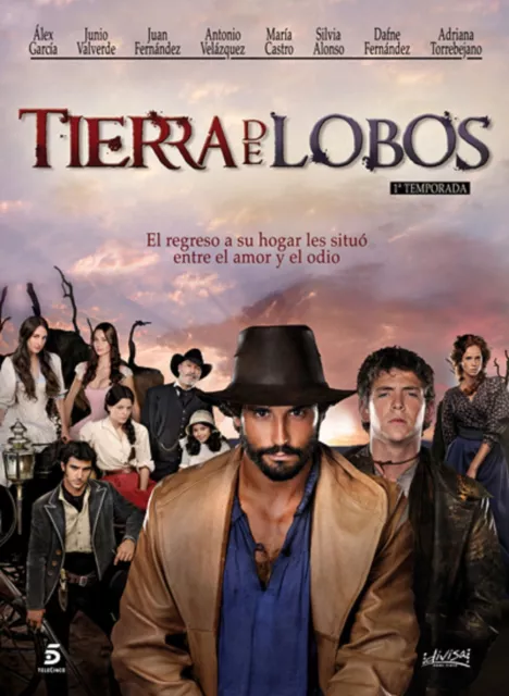 Serie España, ""Tierra De Lobos 3Temp", 13 Dvd 42 Capitulos 2010-14