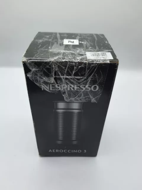  Nestle Nespresso Aeroccino3 3594 Black Milk Frother