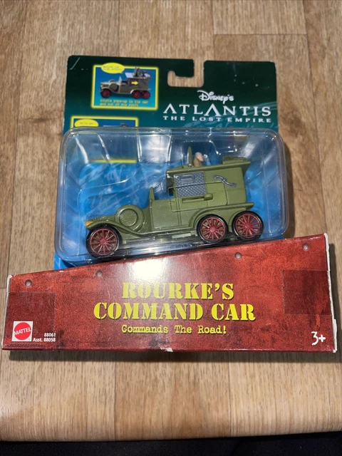 MATTEL DISNEY ATLANTIS The Lost Empire Rourke's Command voiture ...