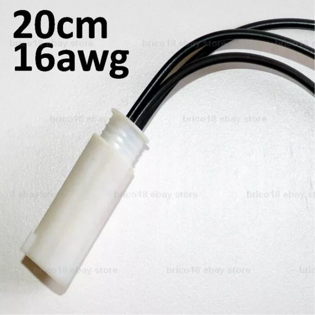 BMW Accessory Plug Cable 20cm/16awg/3p - R1250 GS F800 F850 K1300 K1600 GPS NAVI