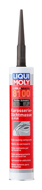 Sigillante carrozzeria LIQUI MOLY Liquimate 8100 1K-PUR nero 6146 300 cartuccia