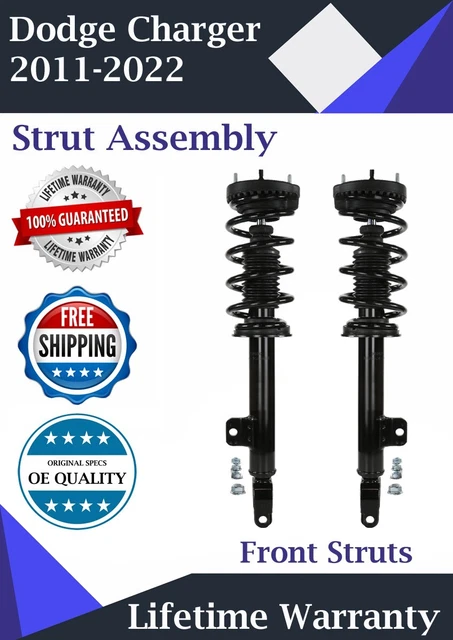 Monroe OEM Front Struts For 2011-2022 Dodge charger Lifetime Warranty Monroe OEM Front Struts For 2011-2022 Dodge charger Lifetime Warranty