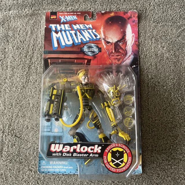 Marvel Comics X-Men The New Mutants WARLOCK Action Figure Toy Biz 1998