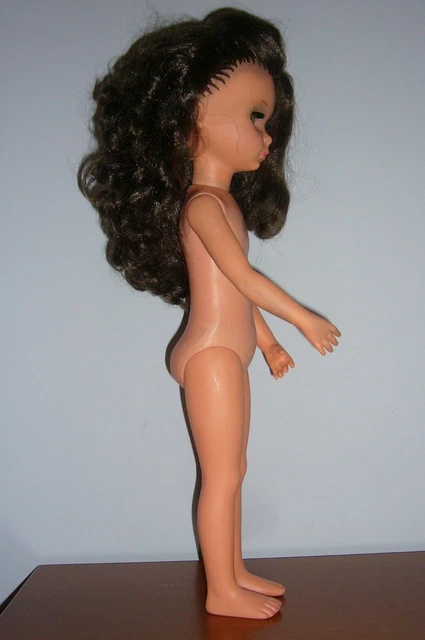 SUSANNA FURGA DA RESTAURO BAMBOLA VINTAGE FASHION DOLL POUPPE MUNECA cm 43 3