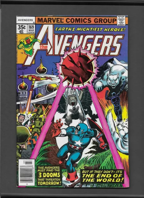 Avengers #169 | 1963 Marvel Comics Series | Very Fine/Near Mint (9.0)