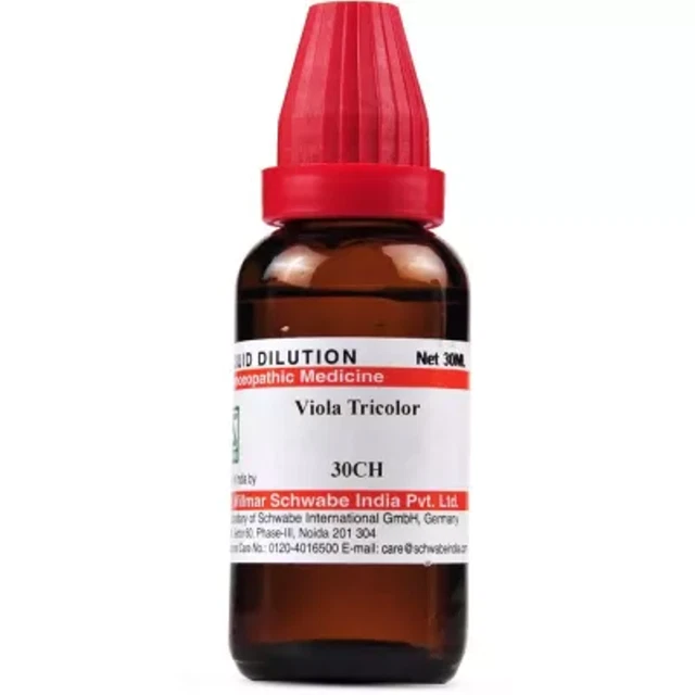 Willmar Schwabe India viola tricolor (30 ml) 100% homeopático