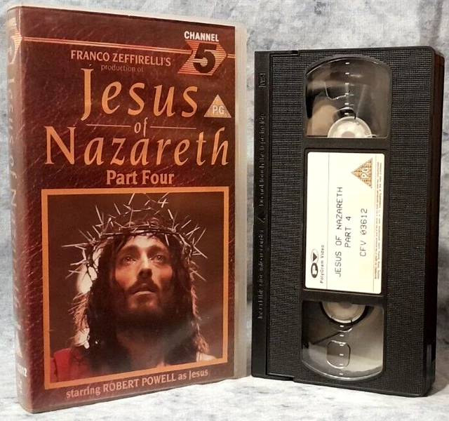 JESUS OF NAZARETH: Part Four [PAL VHS Video Tape-1987] Robert Powell ...