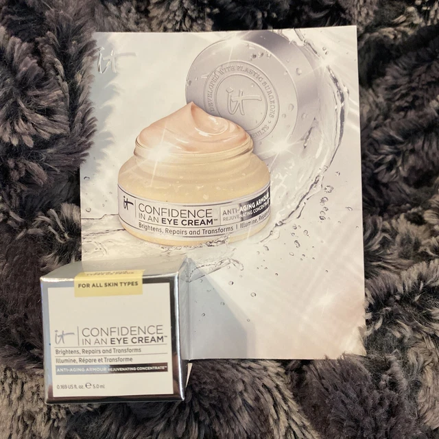 IT Cosmetics Confidence In An Eye Cream 0.169 oz / 5 ml Deluxe Travel