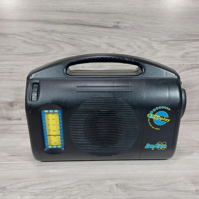 BayGen Freeplay Hand Crank Wind-Up Self Powered AM/FM/SW Portable Radio Tested