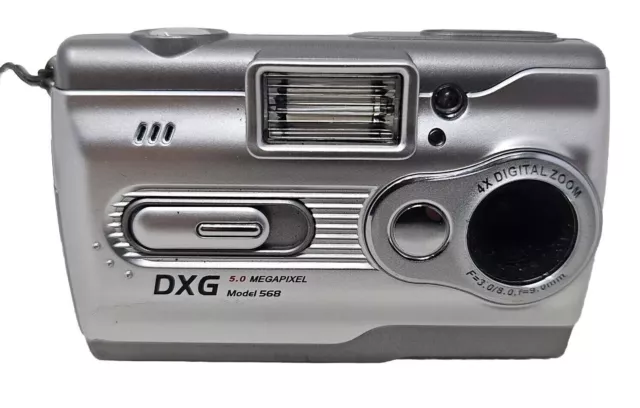 DXG Model 568 Digital 5 MegaPixel Battery Operated Camera W/ Case