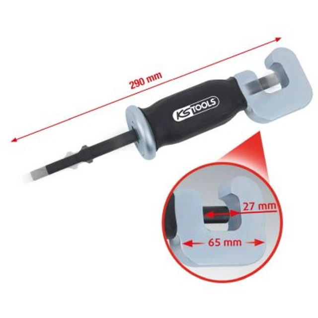Strumento di dissoluzione KS TOOLS barra trasversale 150.1608 acciaio per utensili