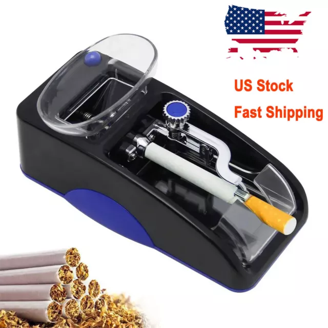 Cigarette Machine Automatic Electric Rolling Roller Tobacco Injector Maker US