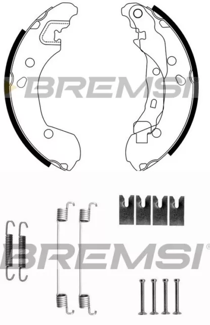 Rear Brake Shoes to Fit: Nissan Micra 03-11, Micra C+C 05-09, Nissan Note 06-,