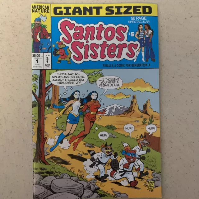 Giant Sized Santos Sisters #1 2022  Floating World Comics 1st Print