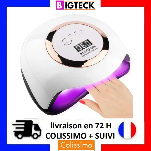 Lampe UV Seche Ongles Lampe UV Ongles Gel 168W Led Ongle Professionnel