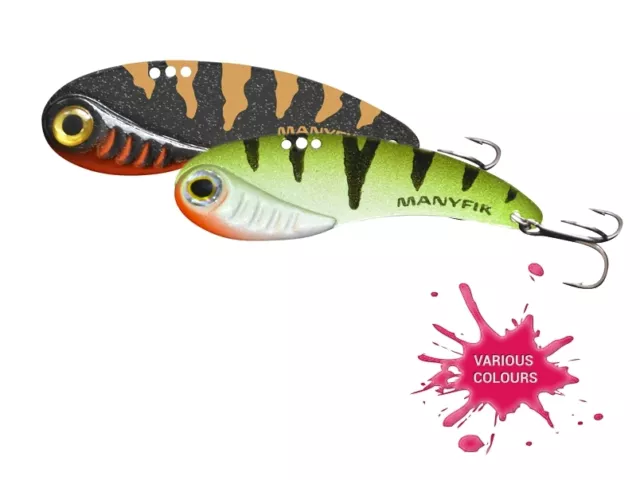 Manyfik Blade Baits 45mm 6g Lure Cicada Agressive action COLOURS