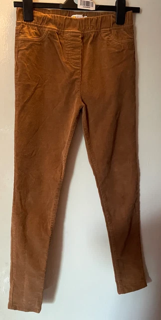 Boden Kids Mini Corduroy Cords Skinny Jeggings Beige Girls Boys 13y Pre-Owned
