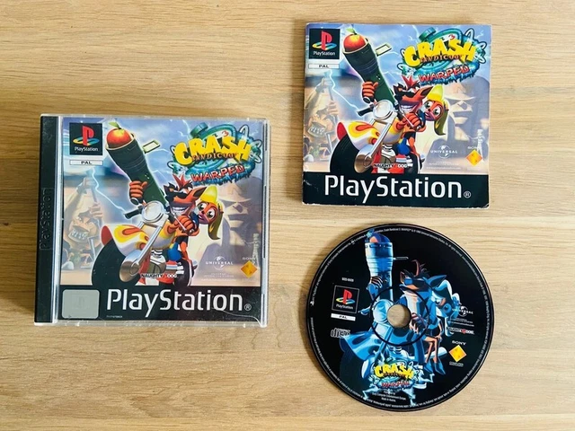 Jeu vidéo Jouet Vintage PLAYSTATION PS1 Crash Bandicoot warped