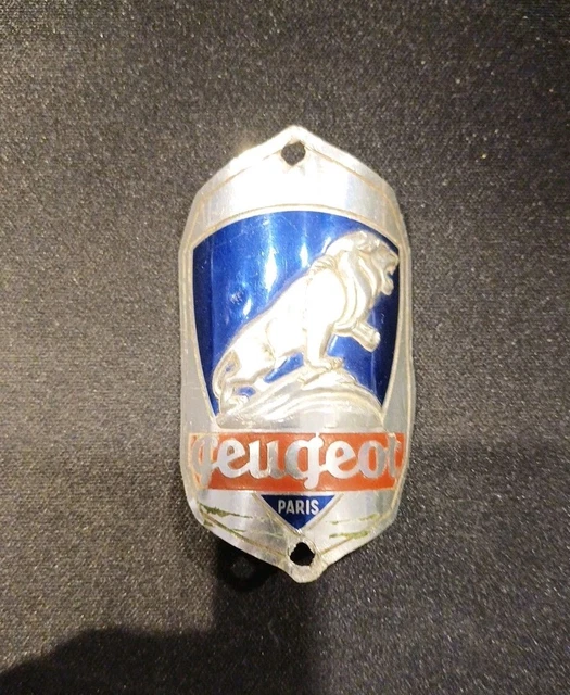 Plaque De Vélo Peugeot D'origine Année 1980, état Neuf, Collection Ou Décoration