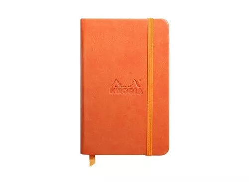 Quaderno per Scrivere A6 96 Fogli Arancione Rhodia 118634C