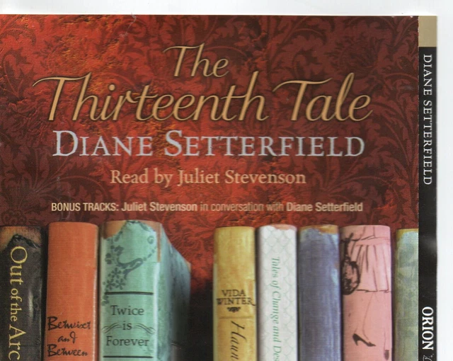 Diane Setterfield  THE THIRTEENTH TALE  audio  6cds