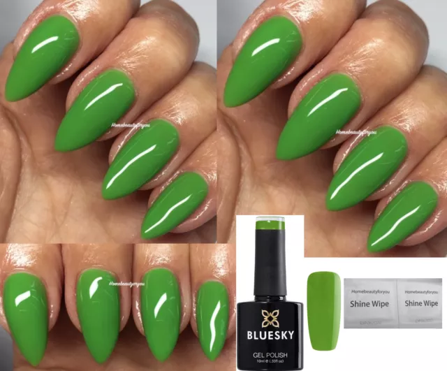 Bluesky Gel Nail Polish Green We Will Shamrock You Cs54 Uv Led Soak Off