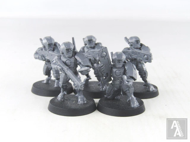 Fire Warriors Squad – Tau Empire Army For Warhammer 40,000 (NIB, New In Box)