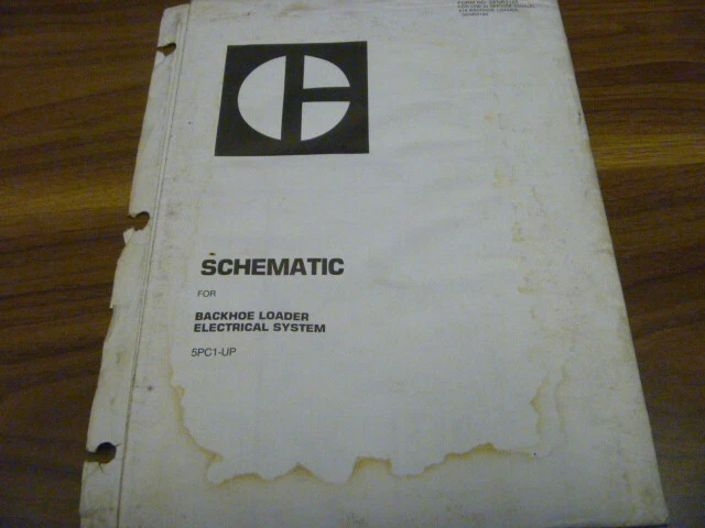 CAT CATERPILLAR BACKHOE Loader Electrical Wiring Diagram Schematic
