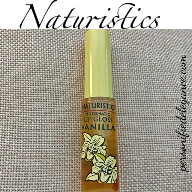 NEW Naturistics Automatic Lip Gloss Vanilla Full Size RARE