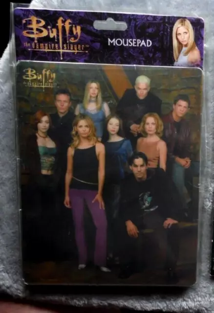 Vintage, Buffy The Vampire Slayer 2000 Mousepad/ Mat & 2002-3 17 Month Calendar. 3