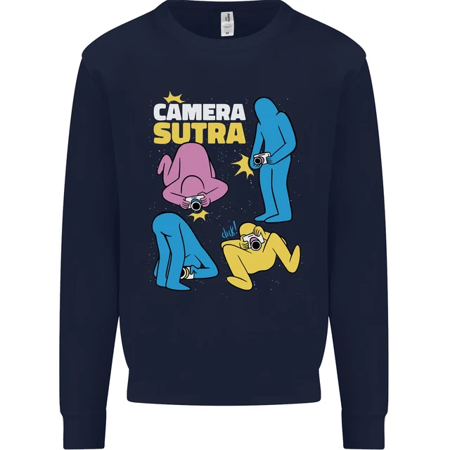 Felpa Maglione The Camera Sutra Fotografo Divertente Fotografo Bambini 2