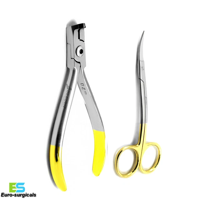 ORTHODONTIC LAGRANGE SCISSOR TC Ligature Pliers Distal Wire Cutter