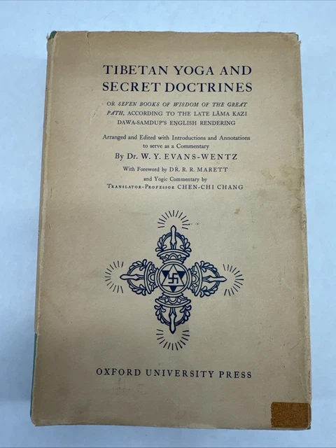 TIBETAN YOGA AND Secret Doctrines by Evans-Wentz, 1960 2nd