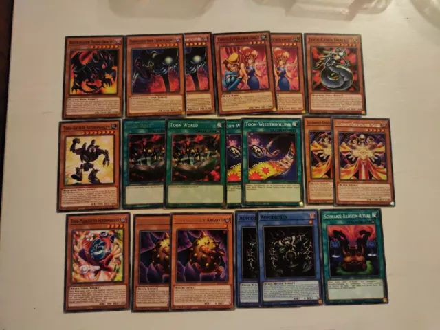 yugioh sammlung Deck-Core RARE Toon Deck Anime Pegasus Deck NM