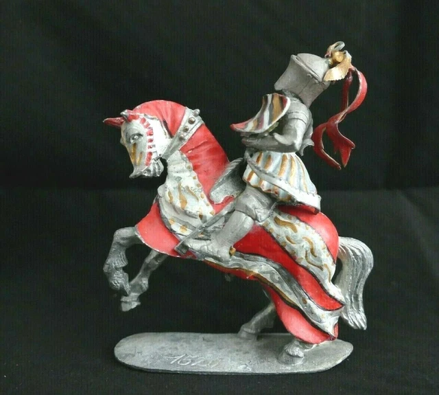 Dragon Cynwall Rackham Confrontation En Plomb à Peindre - Figurine Complète Très Bon état