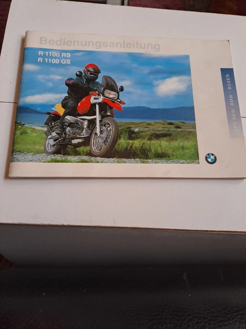 BETRIEBSANLEITUNG / HANDBUCH BMW-Motorrad R 1100 RS / R1100 GS Stand 07 ...
