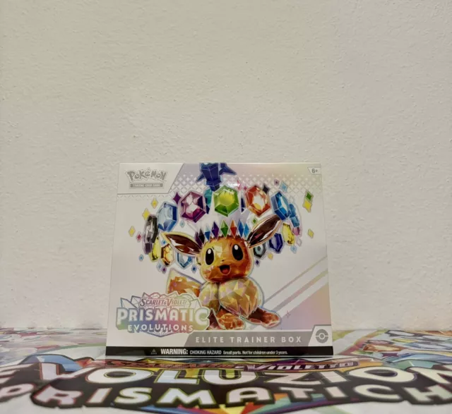 PRISMATIC EVOLUTIONS EVOLUZIONI Prismatiche ETB Elite Trainer Box EN EUR 149,90 PicClick IT