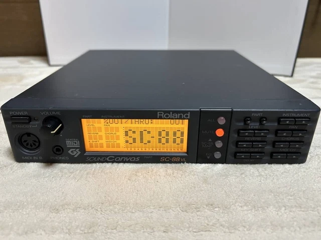 Roland SC-88VL Son Toile Midi Son Module Général Power AC100V Numérique